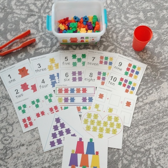 Early learning bears to help with colors, patterns, sizes, and counting. - Picture 2 of 5